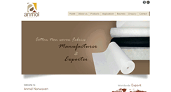 Desktop Screenshot of cottonnonwoven.com